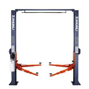 High-Quality SHL-2-240A One Side Control Two Side Unlock Device. Clear-floor Two Post Lift