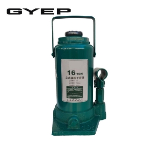 16 Ton New Vertical Jack Automotive Maintenance Double Pumps Ultra-low Level Hydraulic Jacks