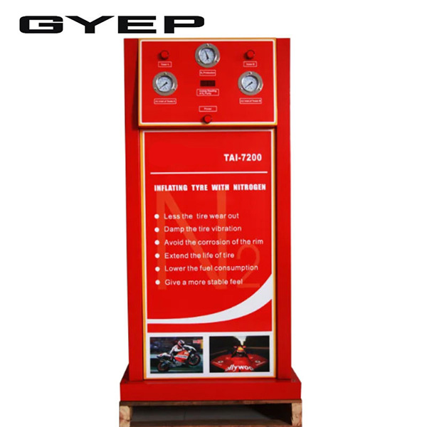 High Quality ATN-7200 Automobile Tyre Nitrogen Generator N2 Inflatable Digital System Car Tyre Inflator