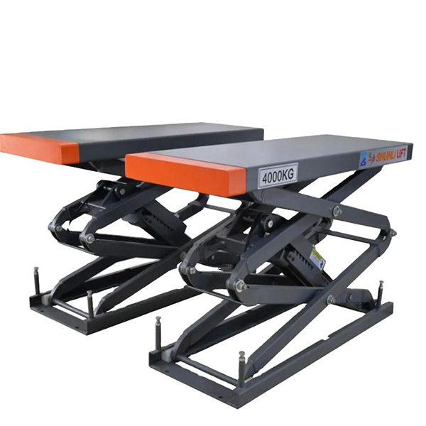 Hot Selling 4.0 Ton Capacity SHL-Y-J-40C Two Side Extension Square Tube Type Small Platform Scissor Lift
