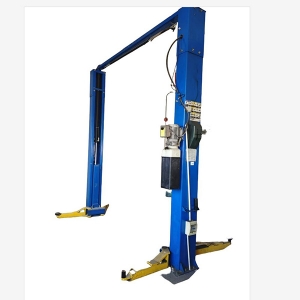 Second Hand Hanmecson 4000kg Gantry Two Post Floor Plate Rotary Lift 4 Tons Car Hydraulic Lift for Sale